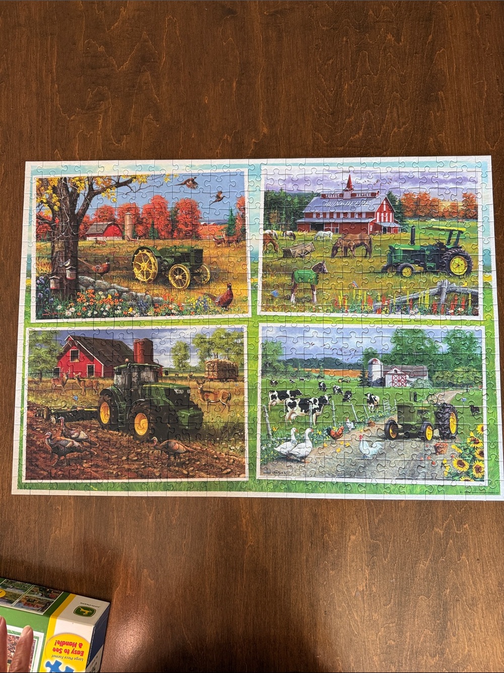 Ravensburger John Deere 500 piece large puzzle - Picture 6 of 6
